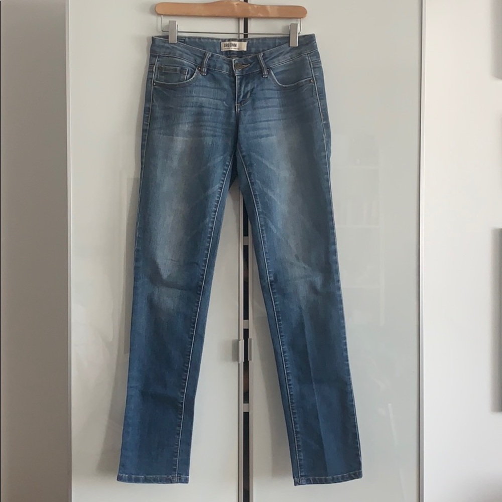 Straight cut jeans
